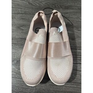APL TechLoom Bliss Womens 7.5 Blush Pink Knit Slip On Running Shoes 224XC